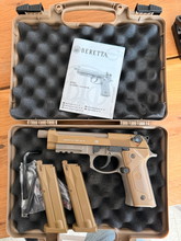 Image for Beretta M9A3 FDE 4,5 mm Stahl BB Co2-Pistole Vollmetall Blow Back (P18)