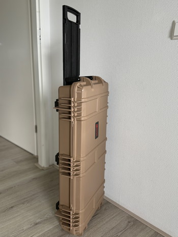 Image 2 for Nuprol Medium Hard Case Tan (bijna nieuw)!