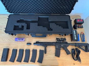 Image 2 pour Complete set: G&G CM16 Predator, Beretta M9 | GBB | KWA/Umarex +  & veel extras!
