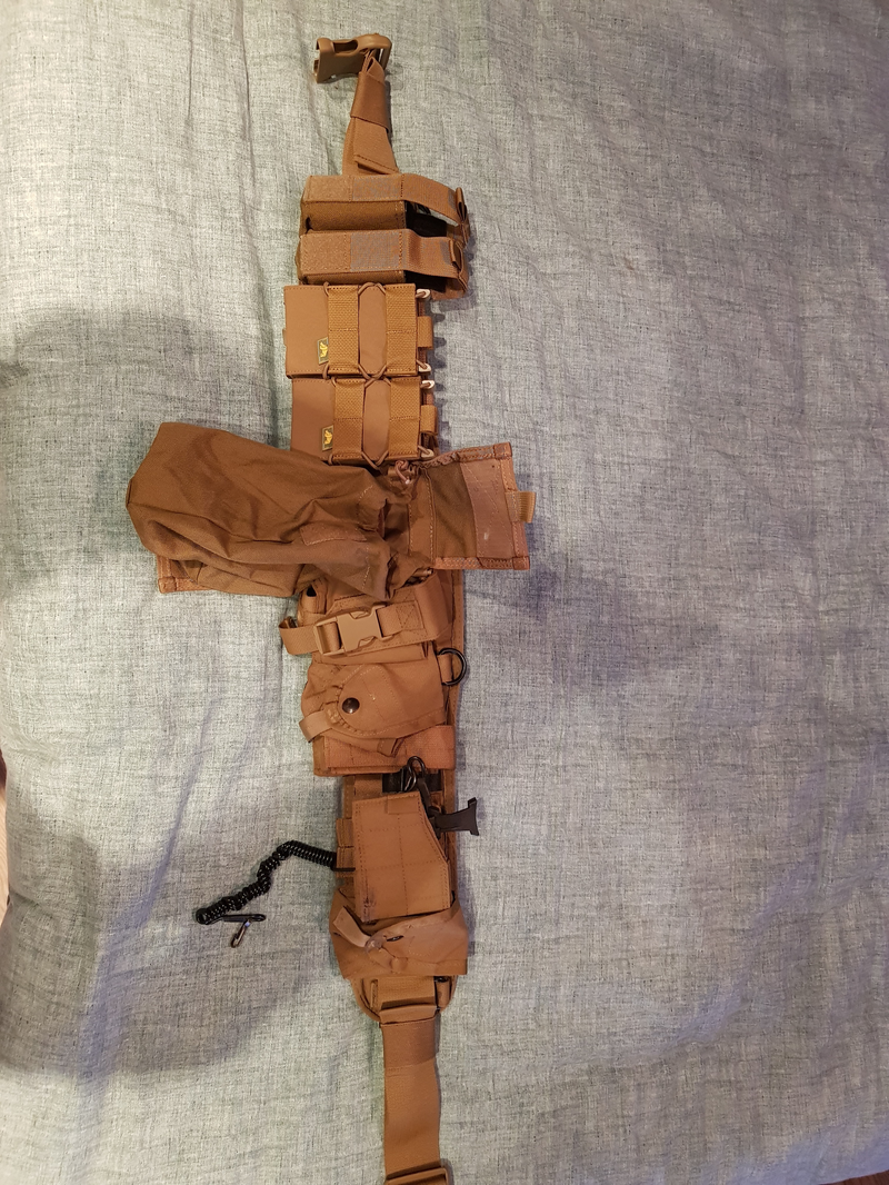 Image 1 pour Warrior Assault Belt met pouches