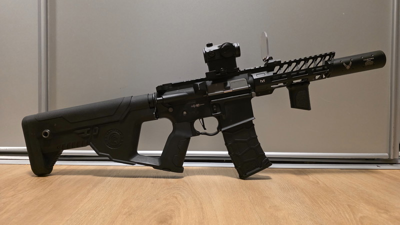 Image 1 pour Lancer Tactical Enforcer BATTLE HAWK | Mosfet ETU | AEG w/ Alpha Stock (BLACK)