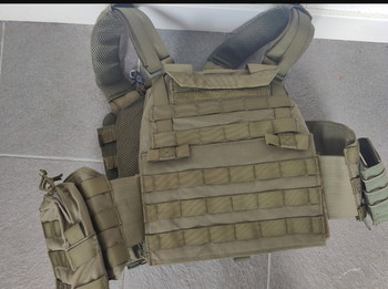 Image 2 for 101inc tactical vest met 8x open mag pouches