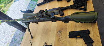 Afbeelding 3 van Complete collectie sniper dmr shotgun m4 handwapen