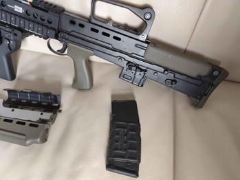 Image 3 for G&G L85A2 met Daniel Defense RIS handguard en S&T M320A1 Grenade Launcher