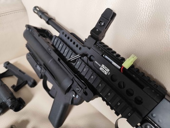 Image 4 for G&G L85A2 met Daniel Defense RIS handguard en S&T M320A1 Grenade Launcher