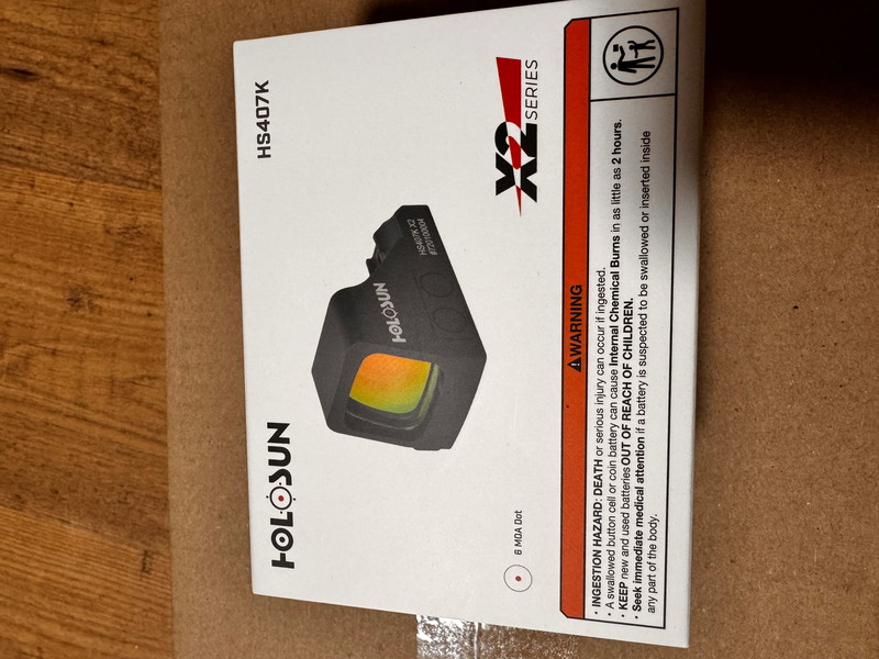 Afbeelding 1 van Gloednieuwe HS407K-2X reddot