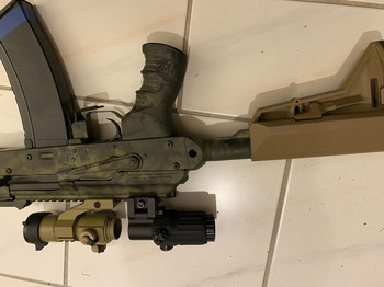 Image 2 for APS AK-74 Ghost Patrol Tactical Vollmetall BlowBack S-AEG+7 magazins