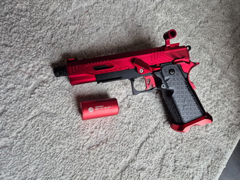 Image 2 pour Tokyo Marui | 100% Fully Upgraded Hi-Capa  | Nieuwstaat | Zie beschrijving