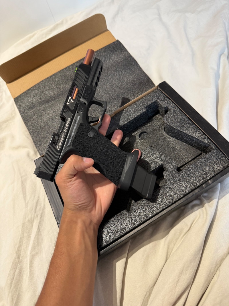 Image 1 for G34 TARAN TACTICAL INNOVATIONS COMBAT MASTER GBB - BLACK - EMG / APS