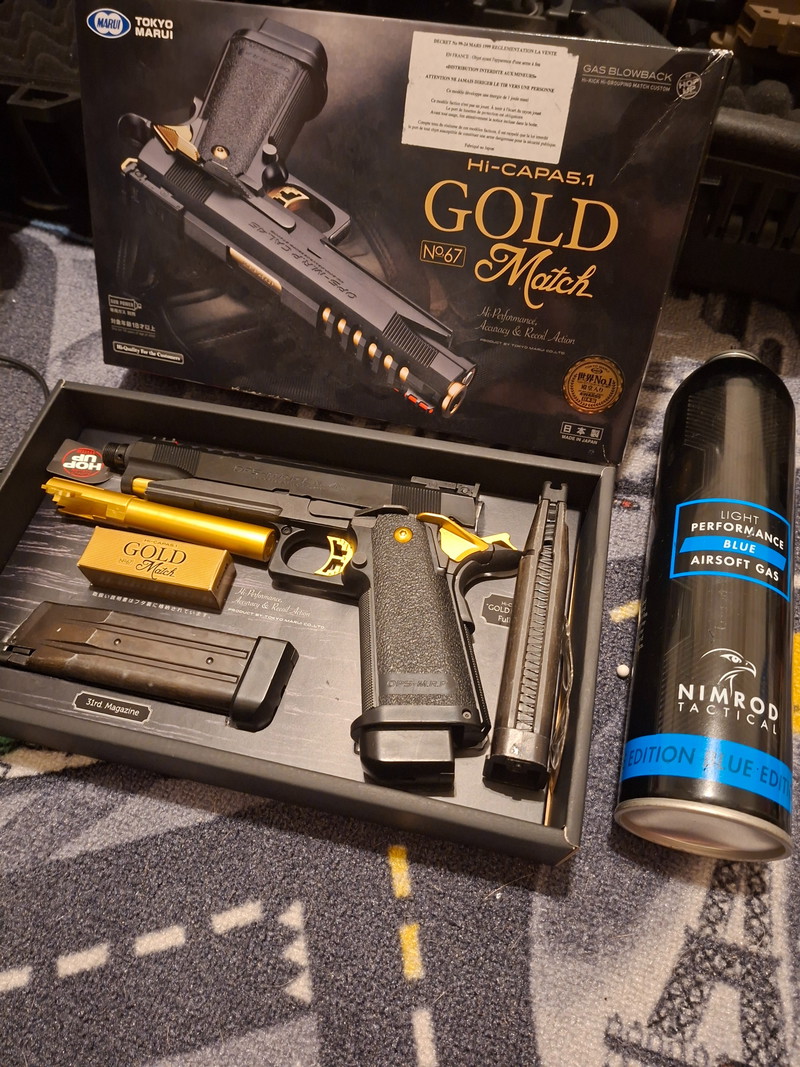 Afbeelding 1 van Tokyo marui hi capa gold match