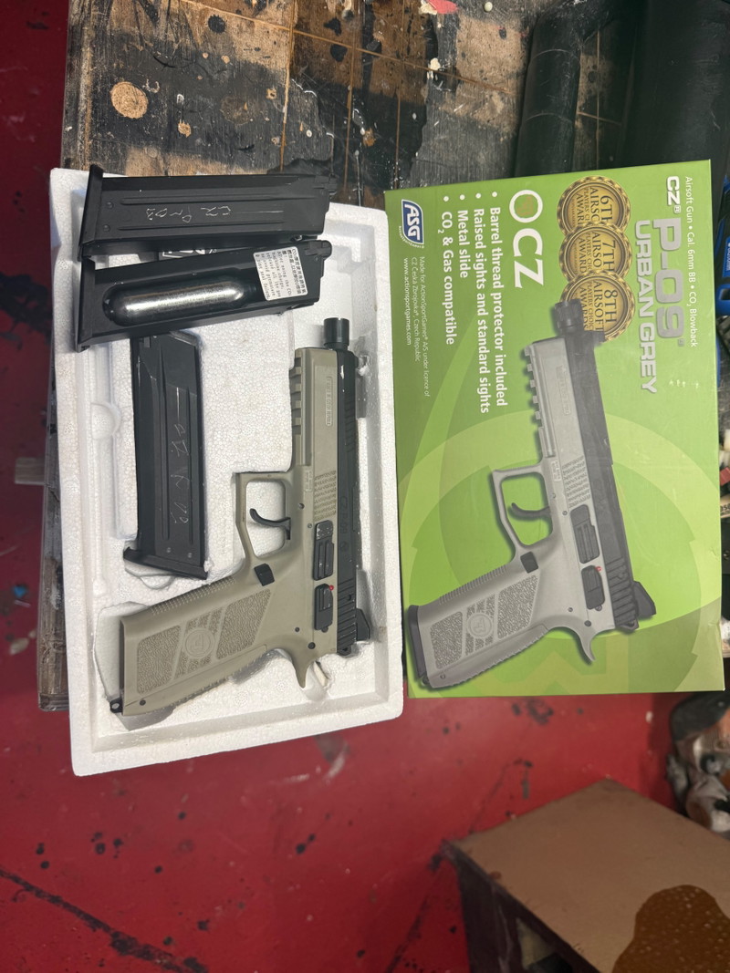 Image 1 for Asg cz p-09 urban grey