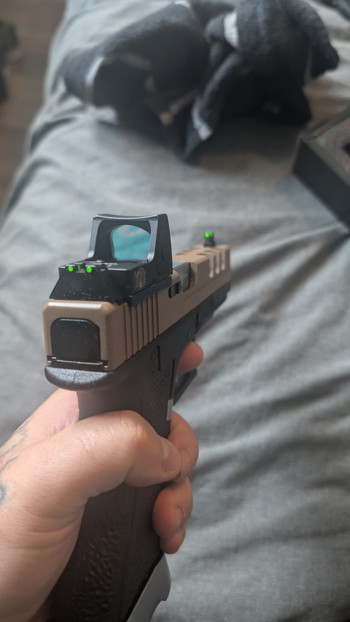 Image 3 for Vorsk vented Glock tan and black with BDS