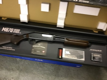 Bild 2 für TM Remington 870 Shotgun wooden stock