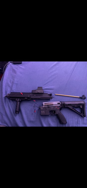 Bild 3 für HK416C Airsoft inkl. Schalldämpfer & 2 Magazine