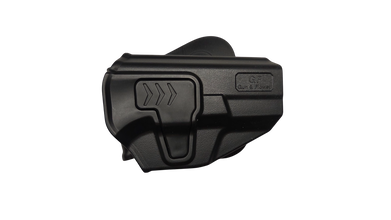 Image for Gun Flower - Level 2 OWB Holster for Glock 17, Right Hand, Belt Paddle