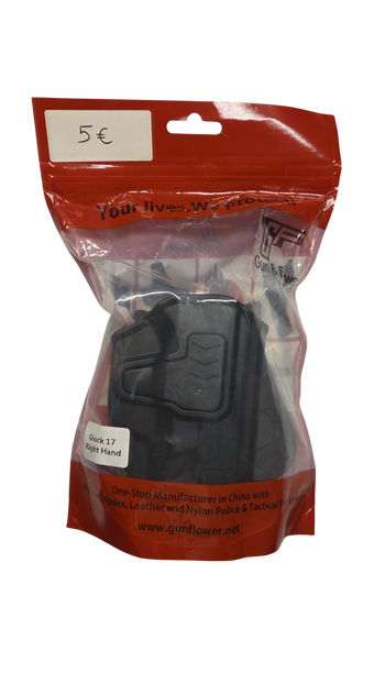 Image 3 for Gun Flower - Level 2 OWB Holster for Glock 17, Right Hand, Belt Paddle