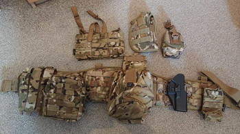 Image 2 for Multicam Belt met vele pouches