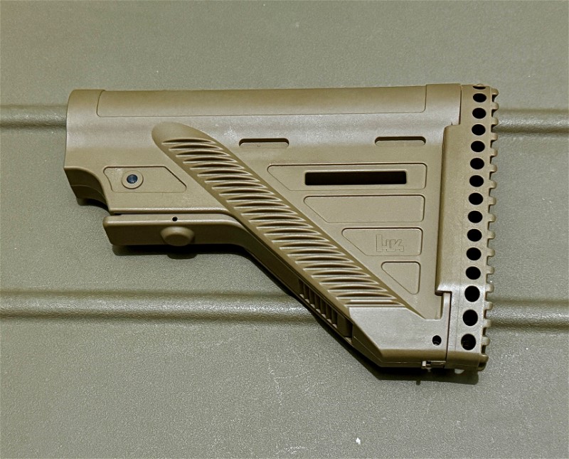 Afbeelding 1 van VFC HK416A5 Slim Line Stock ( Tan )