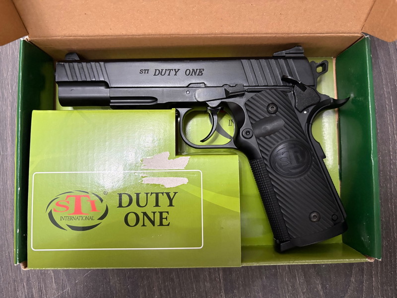 Image 1 for ASG STI Duty One CO2 Tactical 1911 Als nieuw