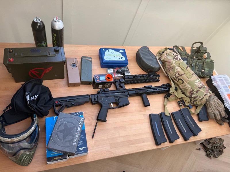 Image 1 pour Complete Airsoft setup te koop MTW HPA