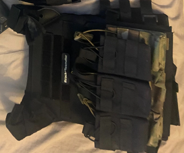 Afbeelding 1 van 101INC Reaper tactical body armor with magpouches