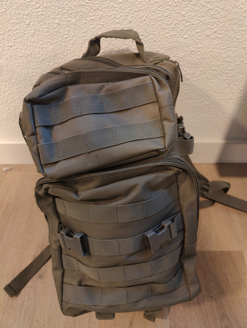 Image 1 for 101inc od green rugzak met veel vakken