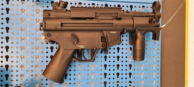 Image 1 for Cyma MP5K blue edition (Nieuw) 110 en Cyma 366 tactical shotgun (Nieuw) 70