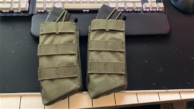 Image for 2x AK 7.62mm  molle pouches in OD
