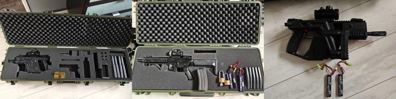 Afbeelding 1 van 2 uitrustingen te koop wegens stoppen