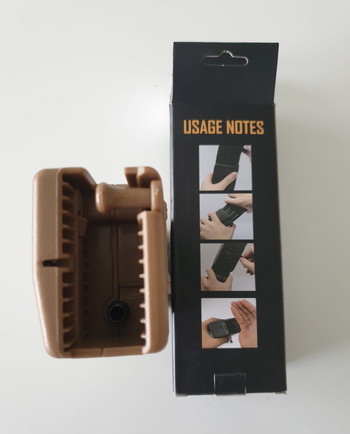 Imagen 2 de Airsoft Sidewinder Fast Loader / Speedloader M4 (Tan)  nieuw in de doos