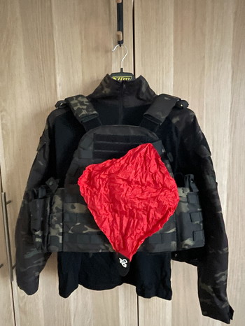 Image 2 for Complete multicam black set - Helm, Vest, Shirt, Broek & Handschoenen