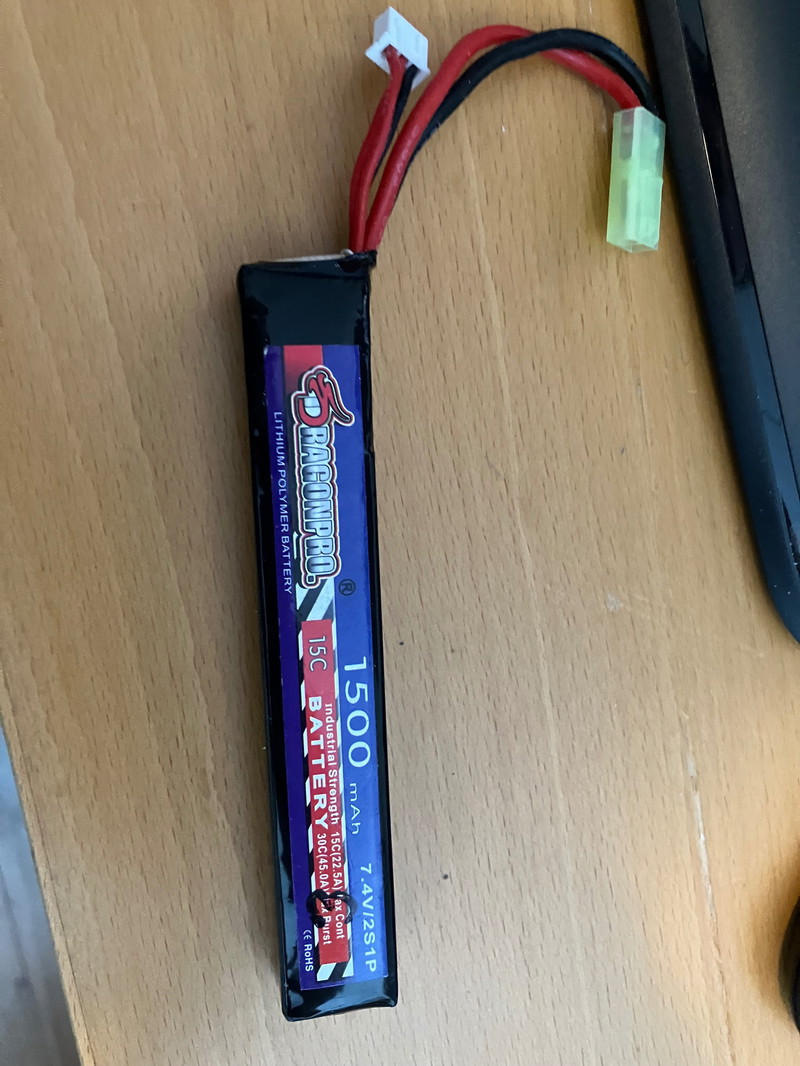 Bild 1 für 7.4 volt lipo met lipo bag