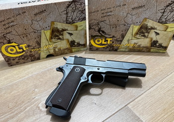 Image 3 for Inokatsu Colt M1911 Military 100th Anniversary CO2 Pistol