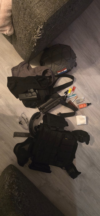 Imagen 4 de Complete airsoft kit tekoop, amper gebruikt