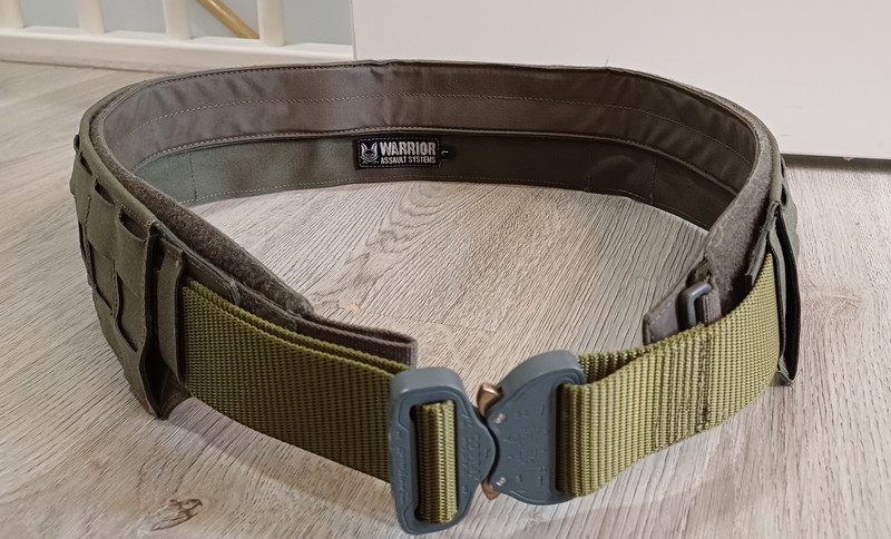 Image 1 pour Warrior AS - Lasercut Low Profile Molle Belt - Ranger Green