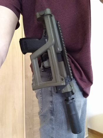 Bild 3 für (Leuven, BE) Novritsch SSX23 Tridos Nano kit TDC + 4x green gas mags upgraded mag cap naar 27rds + DTD holster & veel meer...