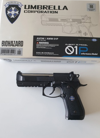 Image 4 for Biohazard Albert W Model 01P met 1 extra new mag ( splinternieuw )