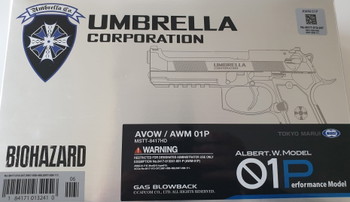 Image 5 for Biohazard Albert W Model 01P met 1 extra new mag ( splinternieuw )