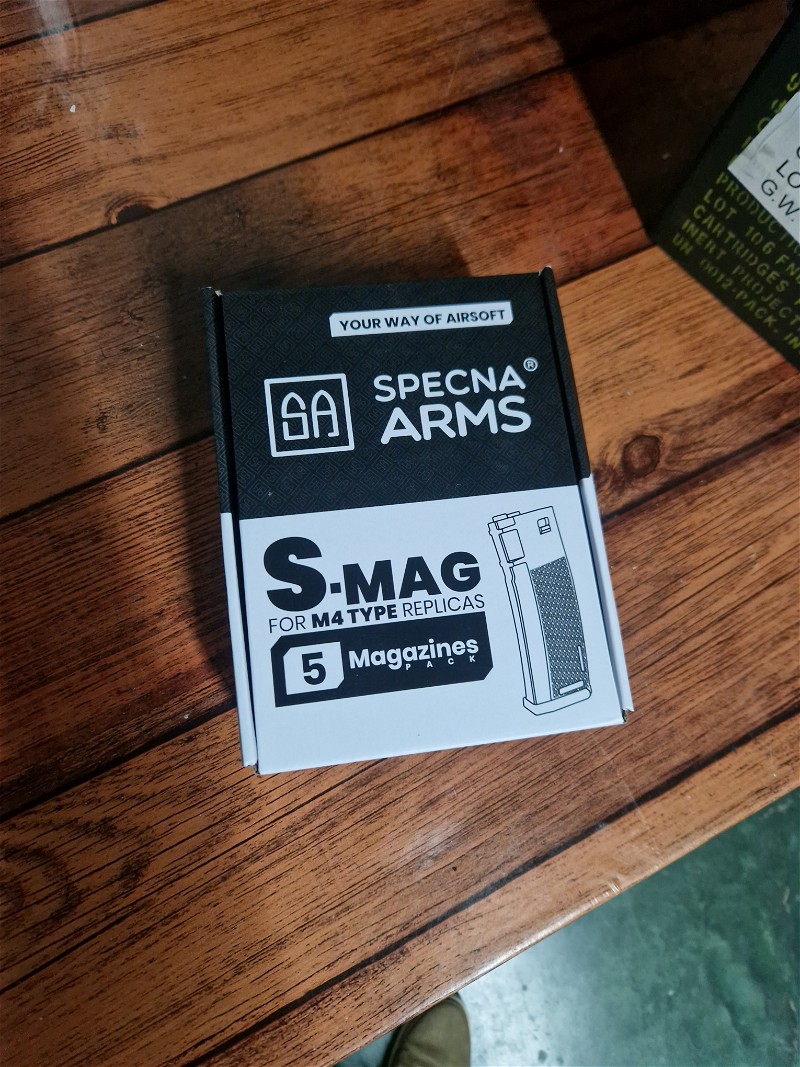 Image 1 pour Specna Arms high cap M4 Magazines set of 5