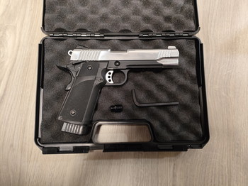 Imagen 3 de Hi-Capa 5.1 met Alu slide op CO2 inclusief magazijn(Werkt ook met Greengas mags)