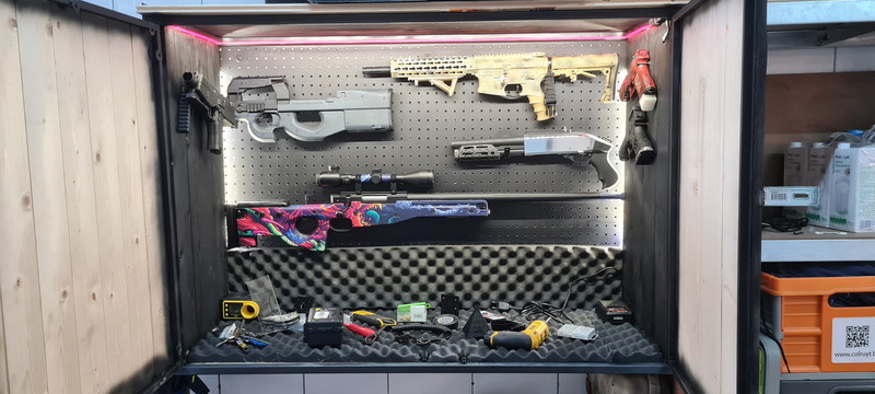 Afbeelding 1 van Airsoft/wapen kast