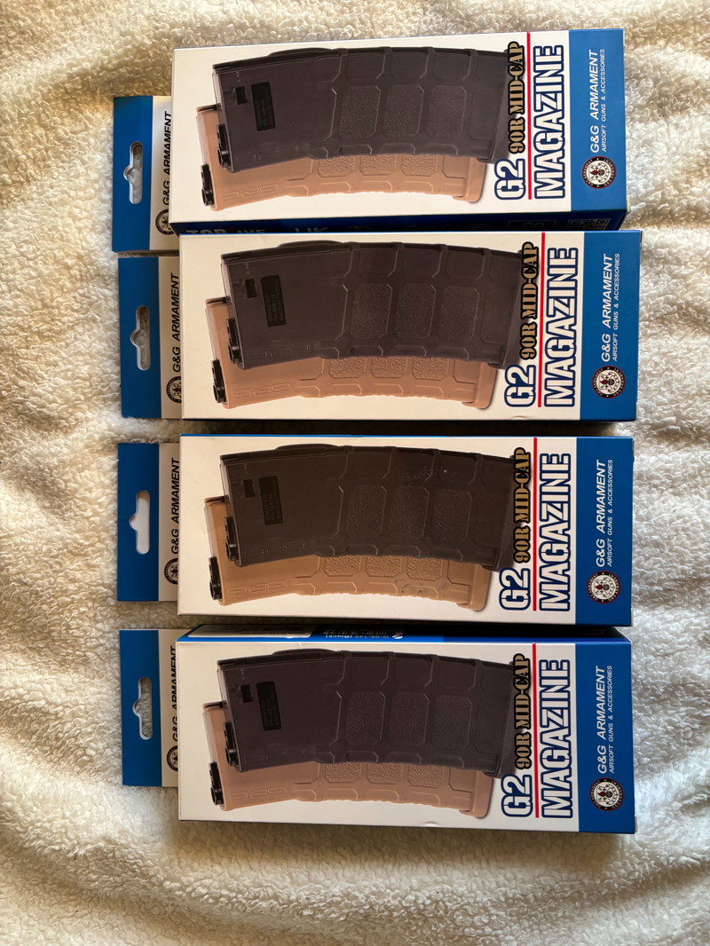 Image 1 for 4x G&G 90R Mid-Cap PMAG-Style Magazine
