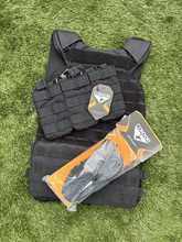 Image pour Nieuwe Complete Zwarte Plate Carrier Set