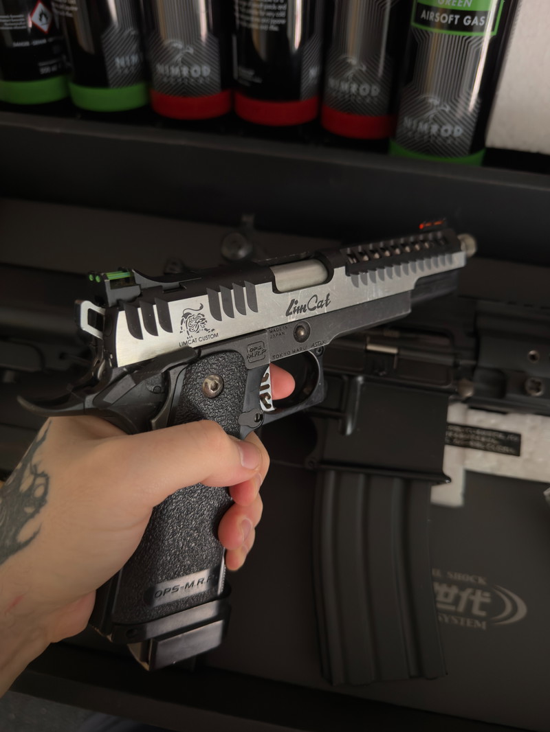 Imagen 1 de TM HK416 Delta + TM hi capa fully upgraded + gear