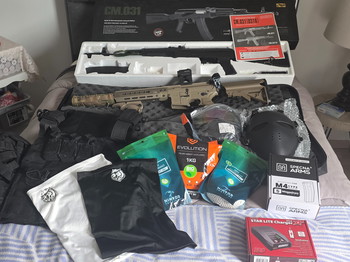 Afbeelding 10 van te koop airsoft grief om plaats te maken voor nieuwe hobby padel