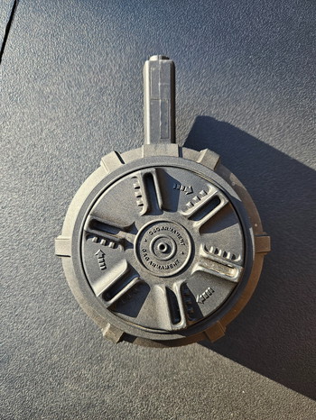 Afbeelding 2 van G&G drum mag m4 hand matig