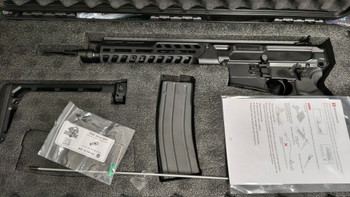 Image 2 for Salvo Precision MCX Spear 10.5 GBBR & Case V3 - FDE or BLACK  - MARKINGS POSSIBLE