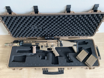 Afbeelding 2 van HERSTAL SCAR H MK17 Gas blowback incl. NUPROL koffer