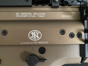 Imagen 3 de HERSTAL SCAR H MK17 Gas blowback incl. NUPROL koffer