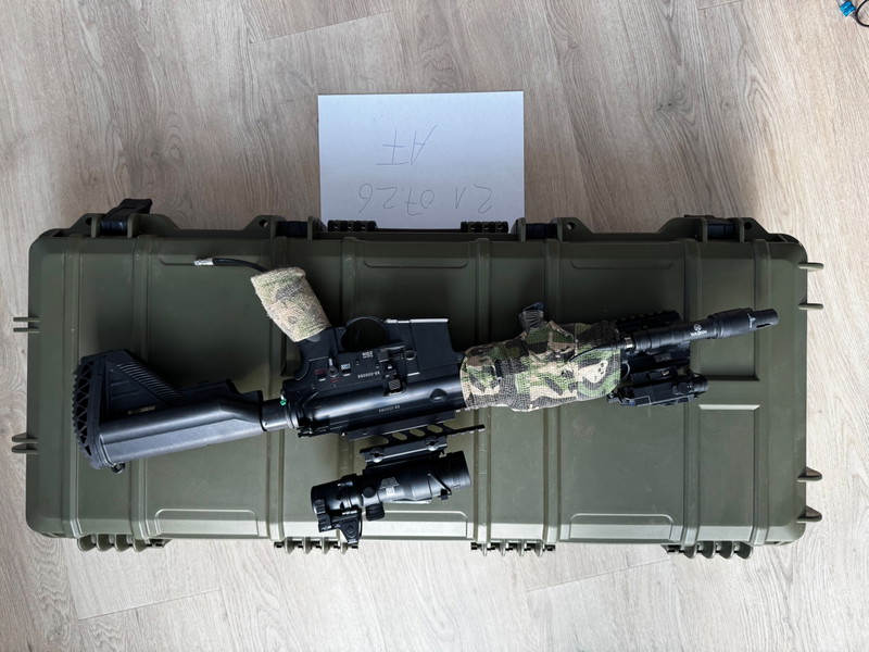 Image 1 pour SAC Wolverine Arcturus FC GR16, HPA Black plus Beretta M9 GBB